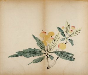 Ti Bamboo Studio Prints, 1643 (treblokk) av Chinese School