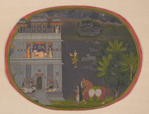 Eskapade om natten:, ca. 1800-10.
