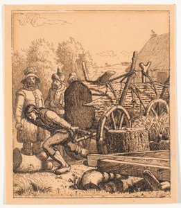 Illustrasjon for St. St. Blicher, De tre hellige aftener av Christen Dalsgaard