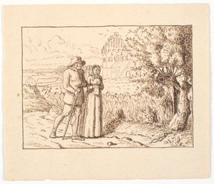 Illustrasjon for St. St. Blicher, De tre hellige aftener av Christen Dalsgaard