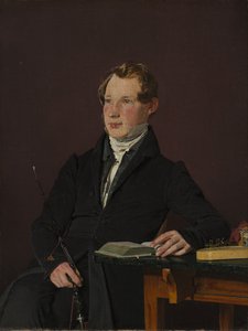 Dr. Johann Henning Kjetil Hjardemaal av Christen Købke (Danish