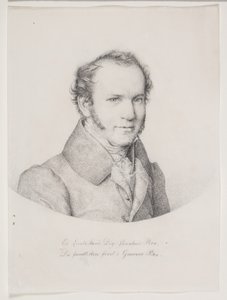 Portrett av Niels Schyth av Christen Købke