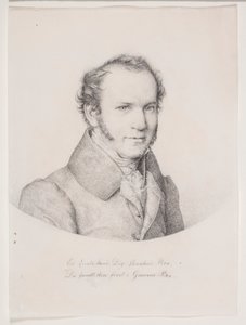 Portrett av Niels Schyth av Christen Købke
