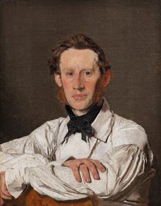 Portrett av Dyremaleren Christian Holm av Christen Købke