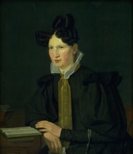 Portrett av kunstnerens svigerinne, Susanne Købke, født Ryder av Christen Købke