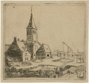 landsbykirke av Christiaan Friedrich Ruppe