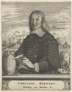 Portrett av Christoph Bernhard von Galen, biskop av Münster av Christiaan Hagen