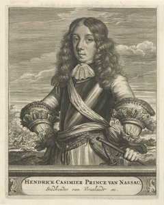 Portrett av Hendrik Casimir, prins av Nassau av Christiaan Hagen