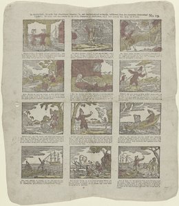 Historien som disse bildene tilhører er, veldig lesbar og lærerikt, beskrevet av den kjente barnevennen / leiren (...) (tittel på objekt) av Christiaan Jacob Schuyling