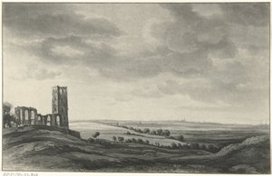 Landskap med ruin av Christiaan Josi