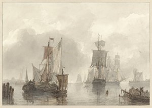 seilbåter av Christiaan Lodewijk Willem Dreibholtz
