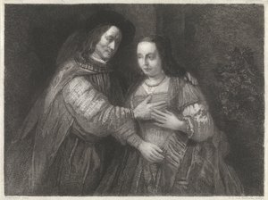 Portrett av en hest som gammeltestamentlige figurer, kalt 