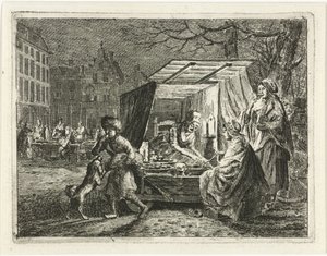 Oliebollen stall av Christiaan Meijer