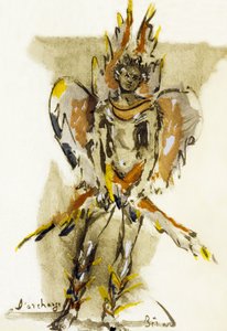 Illustrasjon fra "Amphitryon 38" av Jean Giraudoux av Christian Bérard