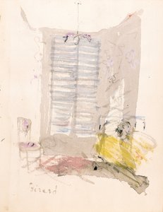 Illustrasjon fra "One Thousand Regrets", av Elsa Triolet av Christian Bérard