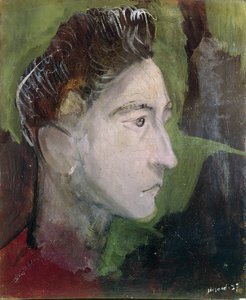 Portrett av Jean Cocteau (1889-1963) 1927 (olje på lerret)