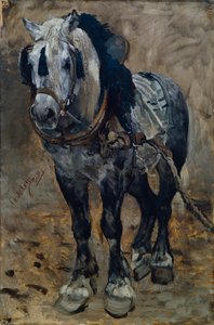 Hest fra Normandie av Christian Eriksen Skredsvig