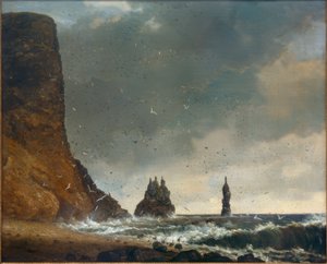 Steinete kystlandskap på Island av Christian Ezdorf