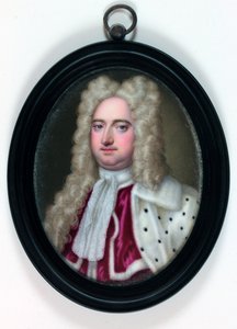 Edward Harley, andre jarl av Oxford og Mortimer (emalje) av Christian Friedrich (attr.to) Zincke