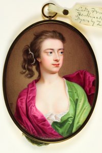 Lady Frances Wilhelmina Bentinck, Lady Byron (emalje)