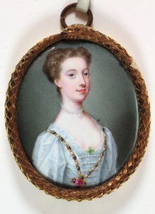 Lady Margaret Cavendish Holles Harley (emalje)