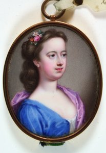 Lady Margaret Cavendish Holles Harley, 1733 (emalje)