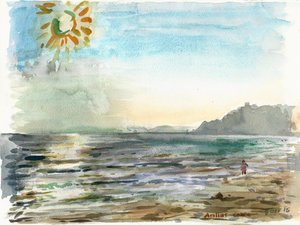 Arillas (akvarell)