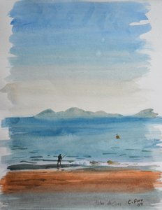 Cies-øyene, 2013 (akvarell)