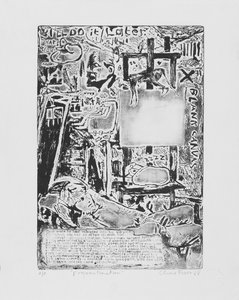 Prokrastinering - Filmstillbilder 1988 (etsing)