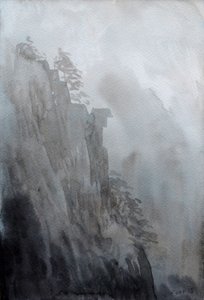 Spirit Stone, 2015 (akvarell på papir)