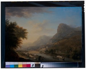 Fjellrikt elvelandskap