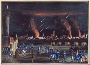 Første koalisjon - 13. juni 1796: Bombardement av Frankfurt am Main (Frankfurt) av det franske bombardementet av Frankfurt am Main av den franske hæren, 13. juli