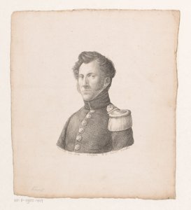 Portrett av Arnold Willem de Bruin av Christian Heinrich Gottlieb Steuerwald