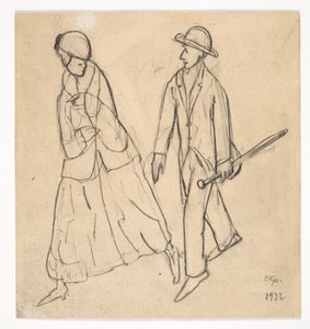To figurer av Christian Kongstad Petersen