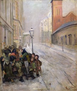 Kampen for å overleve av Christian Krohg
