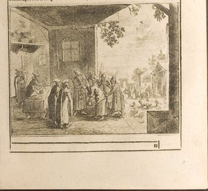 Rettsedsseremoni illustrasjon fra reiser til den store hertugen av Muscovy og kongen av Persia
