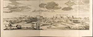 Narva illustrasjon fra reiser til den store hertugen av Muscovy og kongen av Persia av Adam Olear
