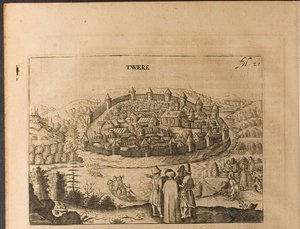 Tver-illustrasjon fra reiser til den store hertugen av Muscovy og kongen av Persia av Adam Oleari