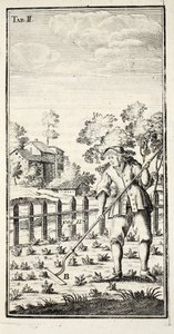 Gartner Hoeing, pub. Erfurt i Thüringen, 1753-55 av Christian Reicharts