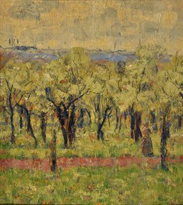 Blomstrende frukthage av Christian Rohlfs