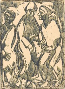 Overveielsesråd, 1913. av Christian Rohlfs