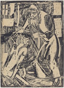 Return of the Prodigal Son av Christian Rohlfs