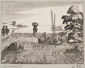 Illustrasjon til Adam Olearius, "Persisk Rosenthal av en genial poet Schich Saadi […]", Schleswig 1660