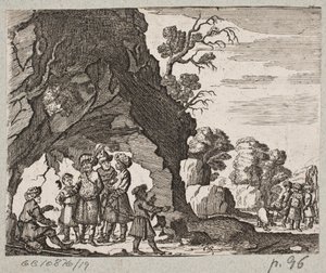 Illustrasjon til Adam Olearius, "Persisk Rosenthal av en genial poet Schich Saadi […]", Schleswig 1660