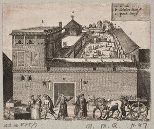 Orientalsk gårdsmiljø