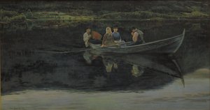 Midtsommeraften i Norge av Christian Skredsvig