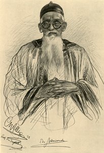Kinesisk mann med briller, 1898.