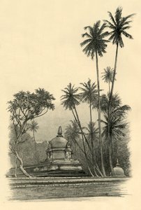 Natha Dewale-helligdommen, Kandy, Ceylon, 1898. av Christian Wilhelm Allers