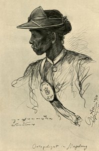 Politimann, Magalang, Java, 1898. av Christian Wilhelm Allers