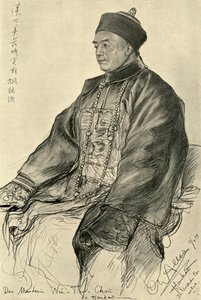 w U-ting-cha U, mandarin i Hankow, 1898. av Christian Wilhelm Allers